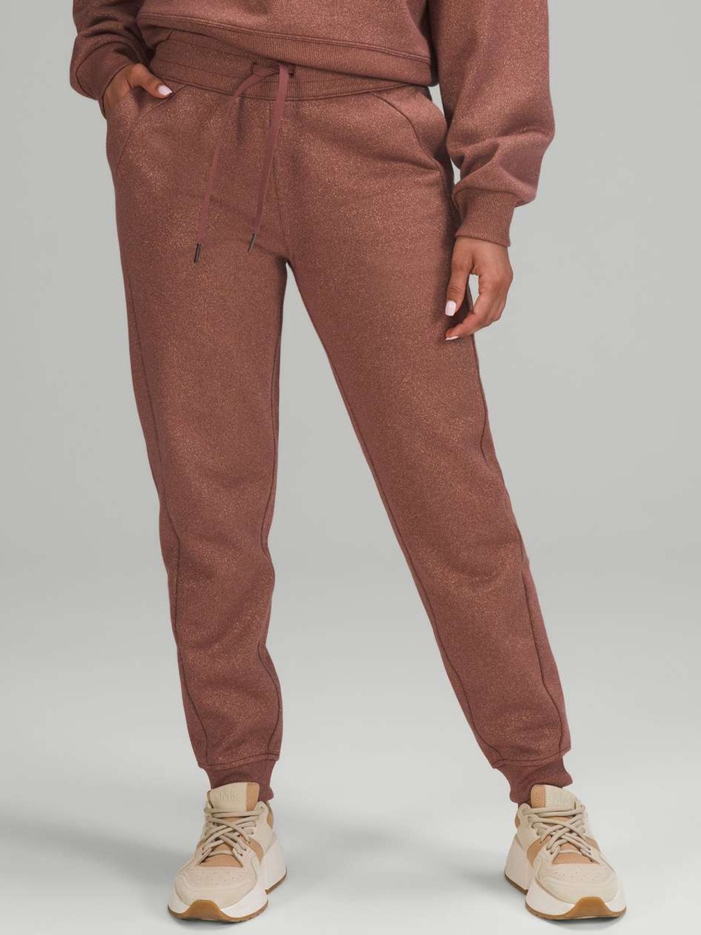 Lululemon Scuba High-Rise Jogger Sparkle In Smoky Topaz
